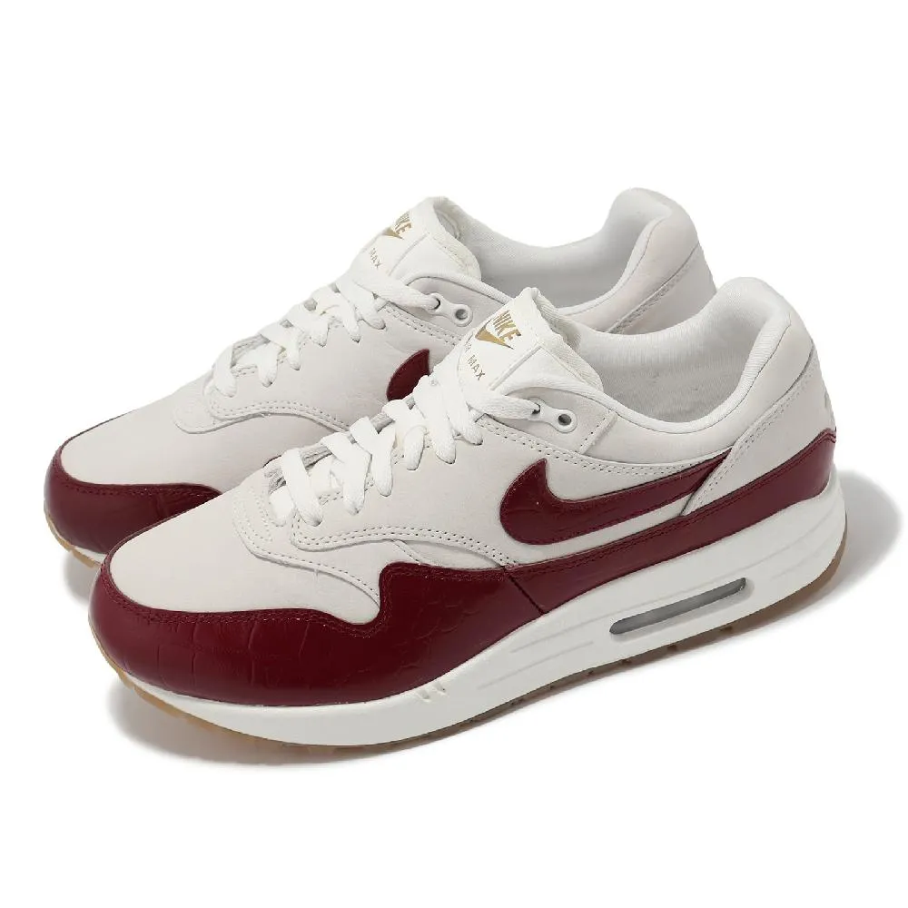 Nike 休閒鞋 Wmns Air Max 1 SE 黑 黃紅 格紋 女鞋 復古慢跑鞋 【ACS】 AV8219-001 歷史價格詳細信息