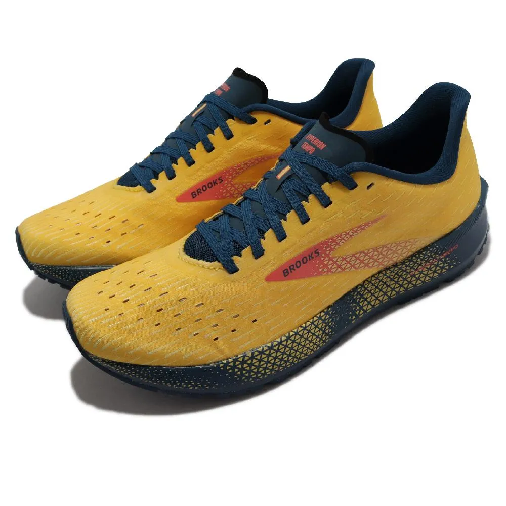 Brooks 慢跑鞋 Hyperion Elite 2 Carbon 男鞋 競速碳纖維板跑鞋 太陽神系列 灰 黃  1000371D111 歷史價格詳細信息