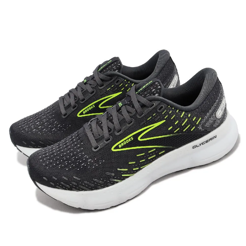 Brooks 慢跑鞋 Glycerin 20 女鞋 粉橘 綠 運動鞋 甘油系列 氮氣中底 路跑 馬拉松 1203691B658 歷史價格詳細信息