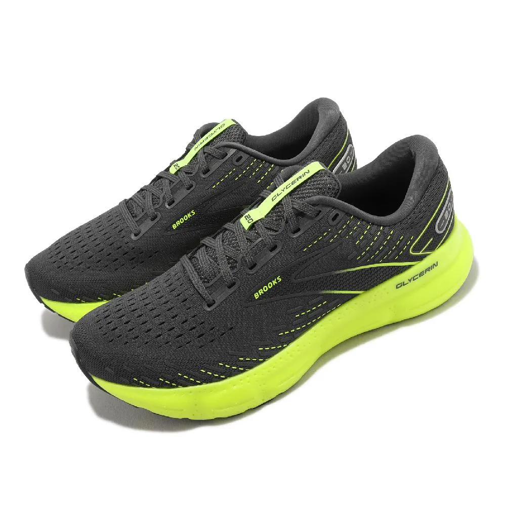 Brooks 布魯克斯 慢跑鞋 Glycerin Max 女鞋 灰 黑粉 甘油極致系列 厚底 氮氣中底 運動鞋 1204361B118 歷史價格詳細信息