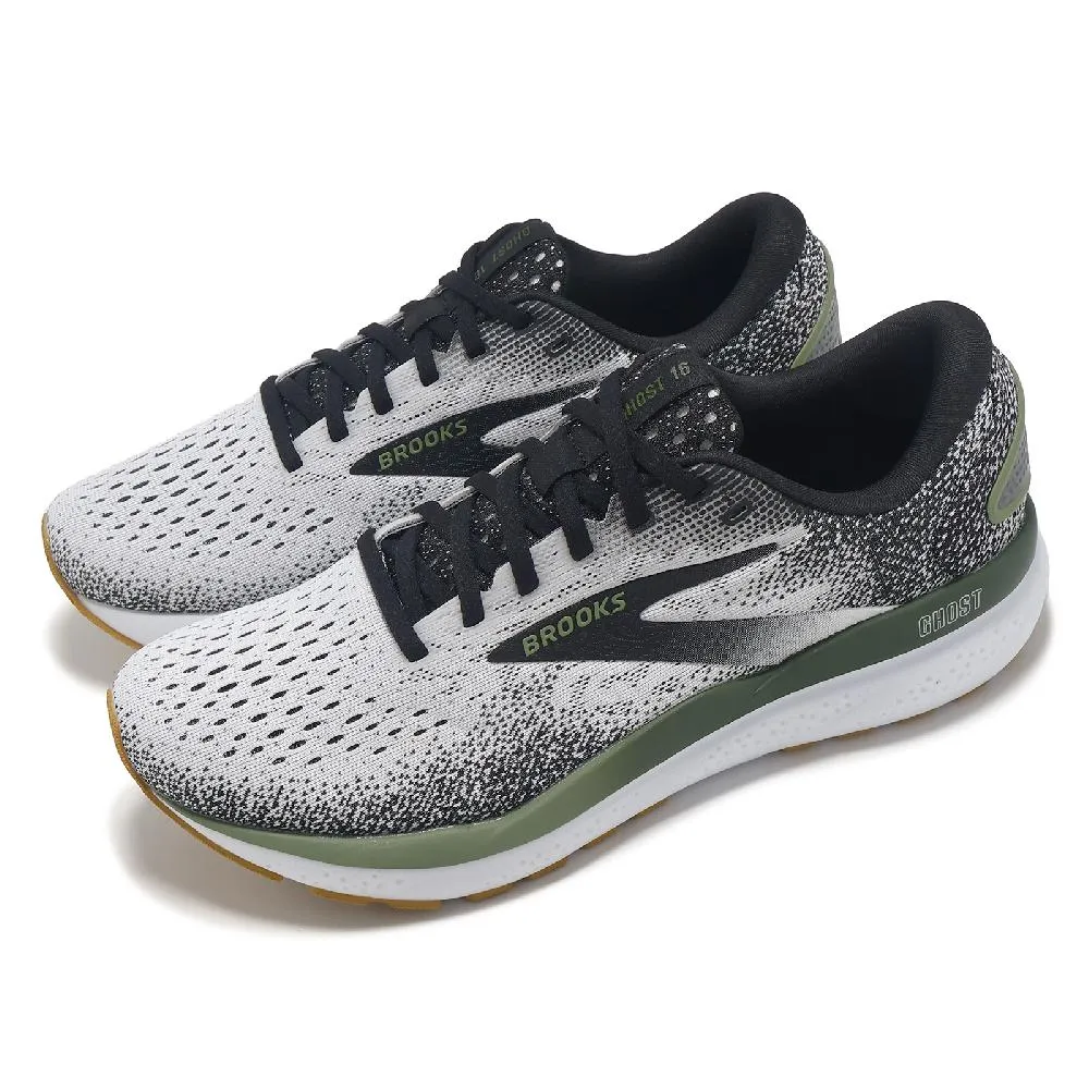 Brooks 布魯克斯 慢跑鞋 Ghost 16 女鞋 白 黑 緩衝 支撐 魔鬼系列 運動鞋 1204071B105 歷史價格詳細信息