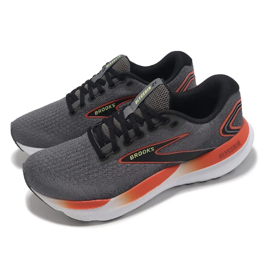 Brooks 布魯克斯 慢跑鞋 Glycerin Max 女鞋 灰 黑粉 甘油極致系列 厚底 氮氣中底 運動鞋 1204361B118 歷史價格詳細信息