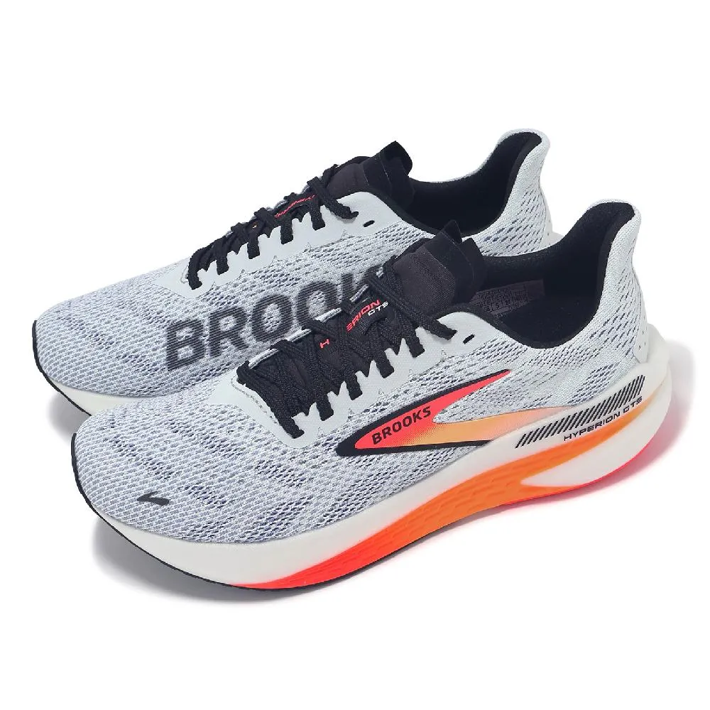 Brooks 布魯克斯 競速跑鞋 Hyperion 男鞋 白 氮氣中底 緩衝 回彈 路跑 運動鞋 1104071D095 歷史價格詳細信息