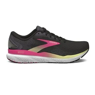 Brooks Ghost 16 [1204072E422] 女 慢跑鞋 運動 路跑 超寬楦 避震緩衝象限 透氣 黑 桃紅 歷史價格詳細信息
