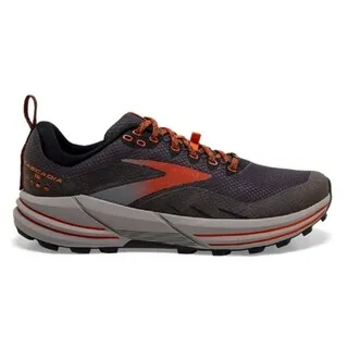 Brooks 戶外鞋 Cascadia 16 GTX 防水 男鞋 野跑 越野 避震 刻紋大底 高抓地力 灰 橘  1103771D060 歷史價格詳細信息