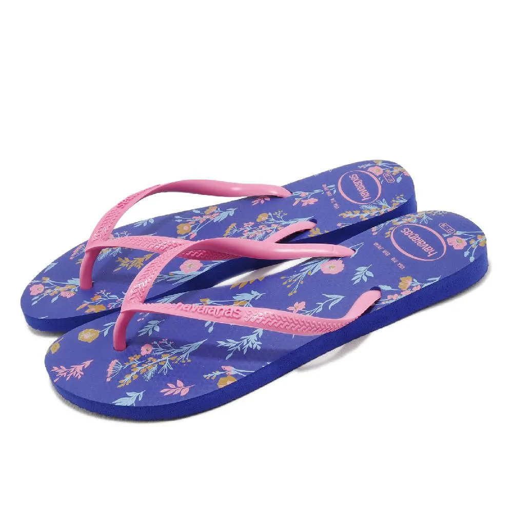 Havaianas哈瓦仕 拖鞋 夾腳拖 花卉 粉色 Slim Organic 4132823-2022W 歷史價格詳細信息
