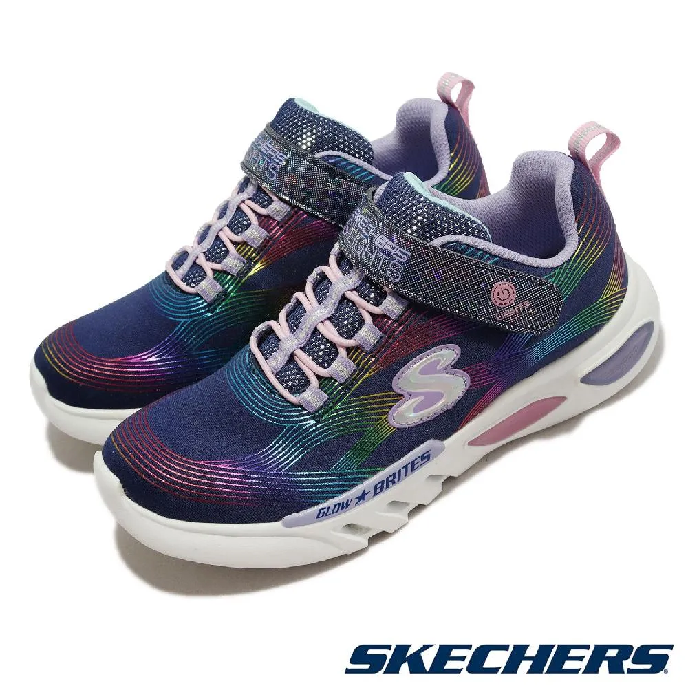 Skechers 燈鞋 S Lights 藍 綠 銀 愛心 發光鞋 小朋友 童鞋 【ACS】 302316LBLMT 歷史價格詳細信息