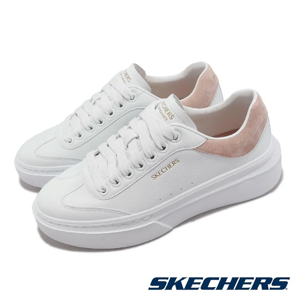 Skechers 斯凱奇 休閒鞋 Court Break-Double Vented Slip-Ins 男鞋 寬楦 米白 厚底 183177WWHT 歷史價格詳細信息