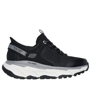 Skechers 越野跑鞋 D Lux Trail 防潑水鞋面 黑 厚底 男鞋 戶外大底 【ACS】 237336BBK 歷史價格詳細信息