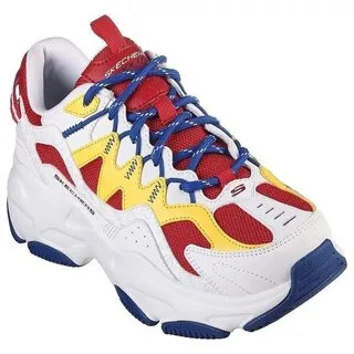 SKECHERS 休閒鞋 運動鞋 LANDER S 男 237485WRDB 白 紅 歷史價格詳細信息
