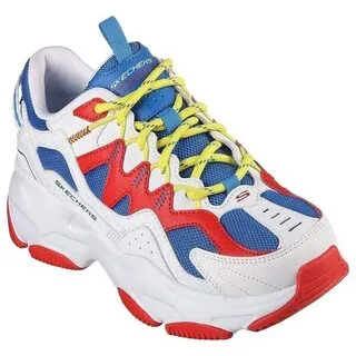 SKECHERS 休閒鞋 運動鞋 LANDER S 男 237485WRDB 白 紅 歷史價格詳細信息