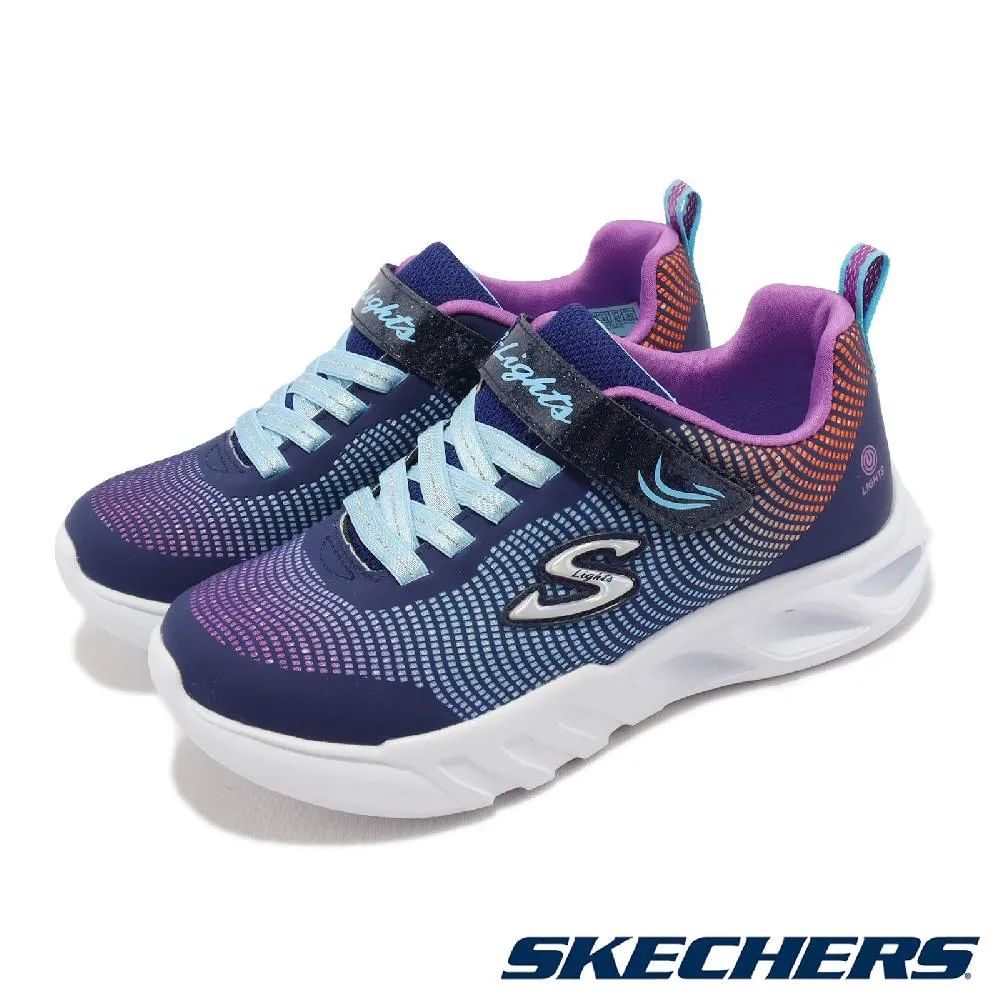 Skechers 童鞋 S Lights 黑 藍 銀 星星 發光 燈鞋 小朋友 套入式【ACS】 303701LBKMT 歷史價格詳細信息