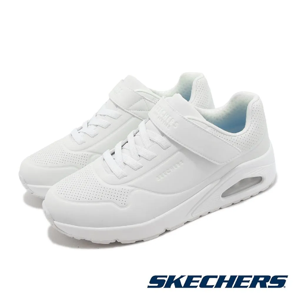 Skechers 童鞋 Uno-Air Blitz 全黑 黑 氣墊 魔鬼氈 小朋友 女鞋 ACS 403673LBBK 歷史價格詳細信息