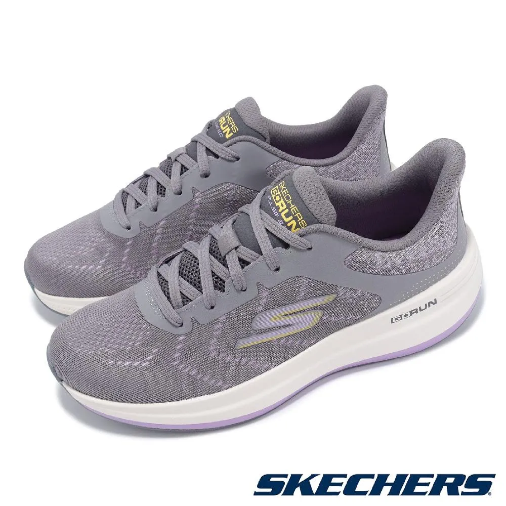 Skechers 慢跑鞋 Go Run Pulse 2.0 灰 紫 輕量 路跑 女鞋【ACS】 129106CCBL 歷史價格詳細信息