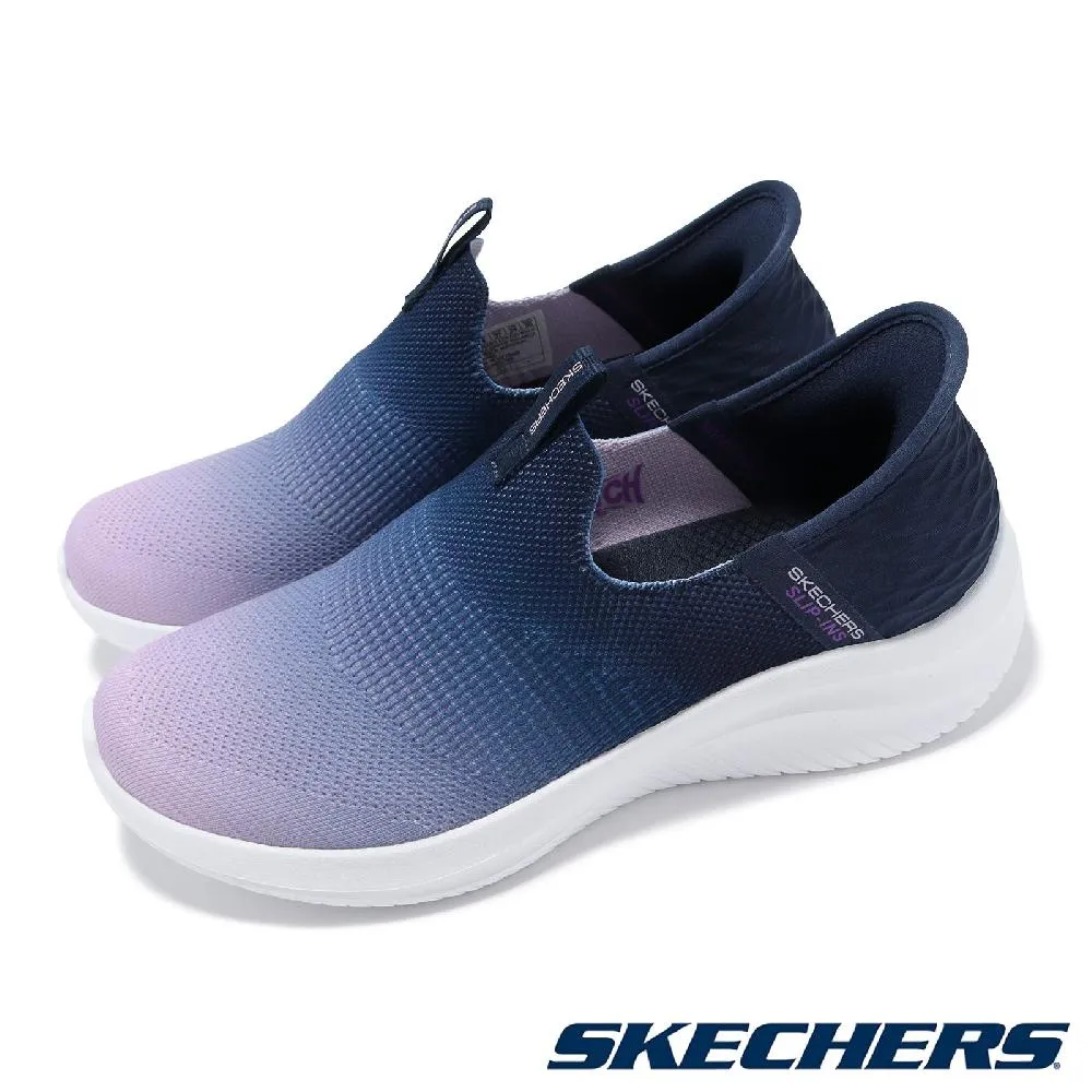 Skechers 休閒鞋 Ultra Flex 3.0 Slip-Ins 藍紫 襪套 女鞋 ACS 149711LTBL 歷史價格詳細信息