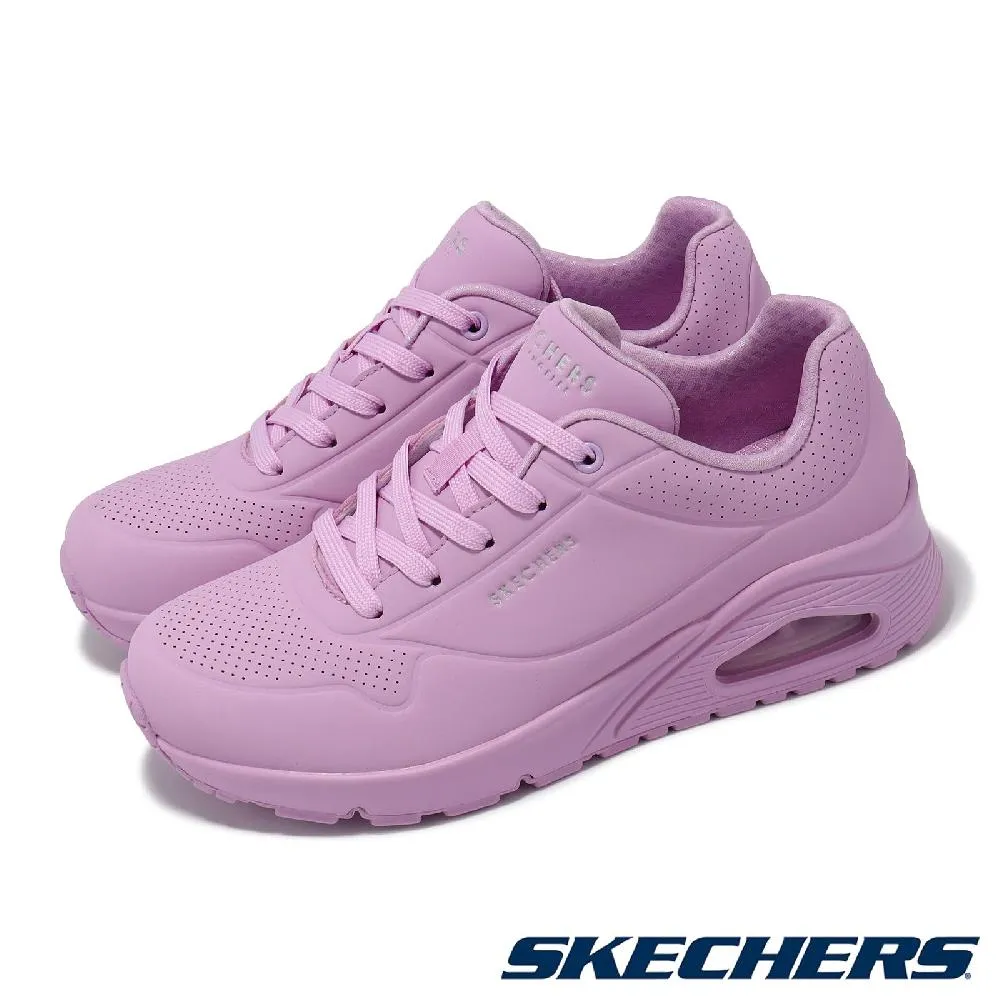 Skechers 休閒鞋 Uno-Air Blitz 白 魔鬼氈 氣墊 女鞋 童鞋 親子鞋 【ACS】 403673LW 歷史價格詳細信息