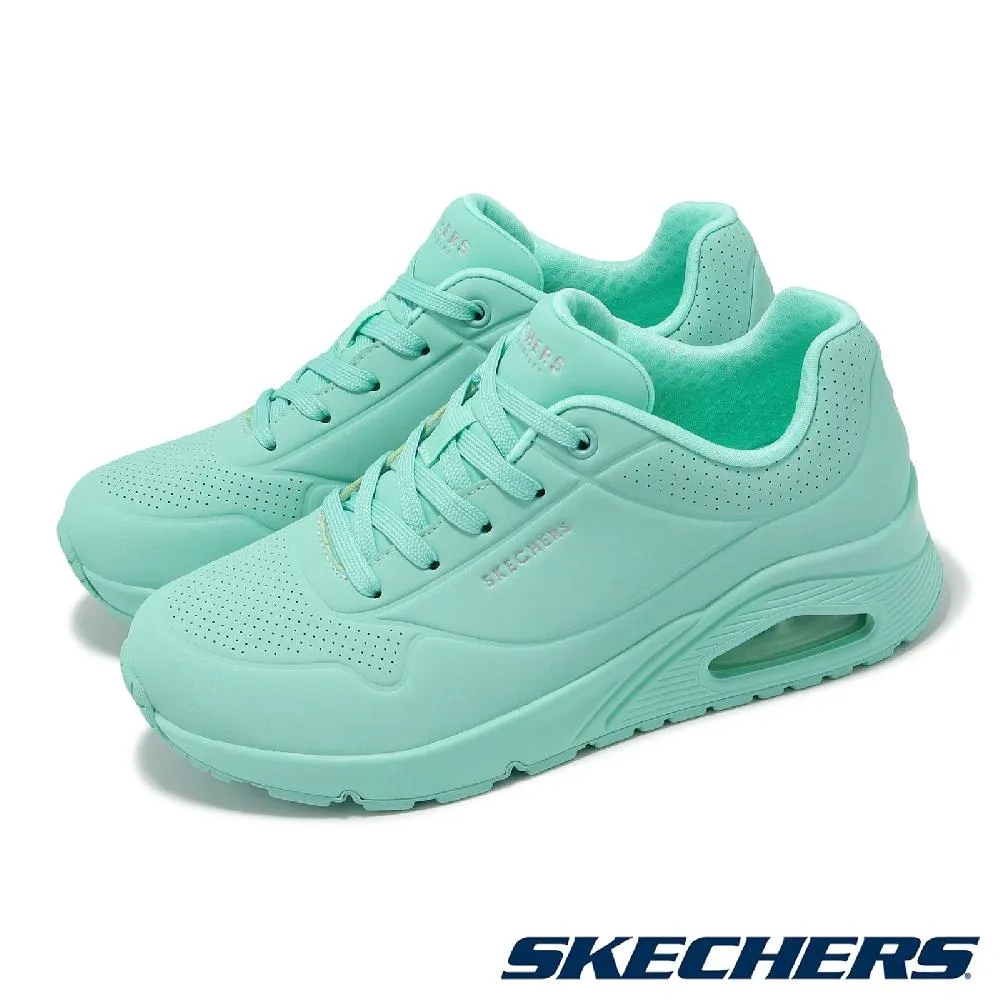 Skechers 休閒鞋 Uno-Air Blitz 白 魔鬼氈 氣墊 女鞋 童鞋 親子鞋 【ACS】 403673LW 歷史價格詳細信息