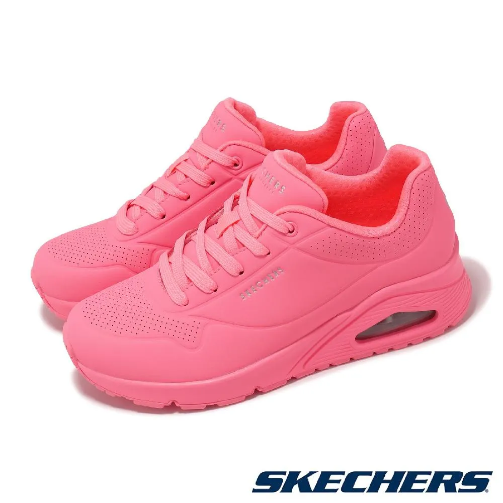 Skechers Uno-Stand On Air 寬楦 全黑 休閒鞋 氣墊 女鞋 運動鞋【ACS】 73690WBBK 歷史價格詳細信息