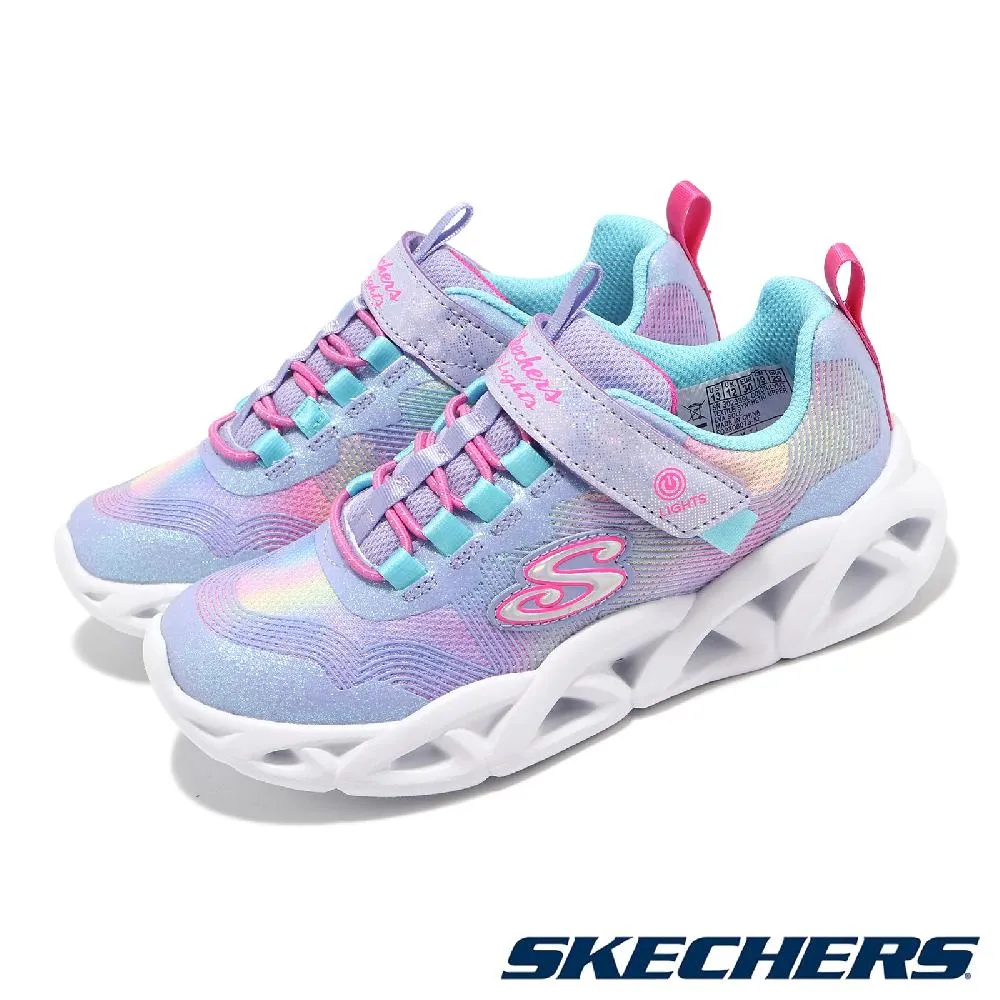 Skechers S Lights-Twisty Brights 深藍 彩色 燈鞋 童鞋 ACS 302321LNVMT 歷史價格詳細信息