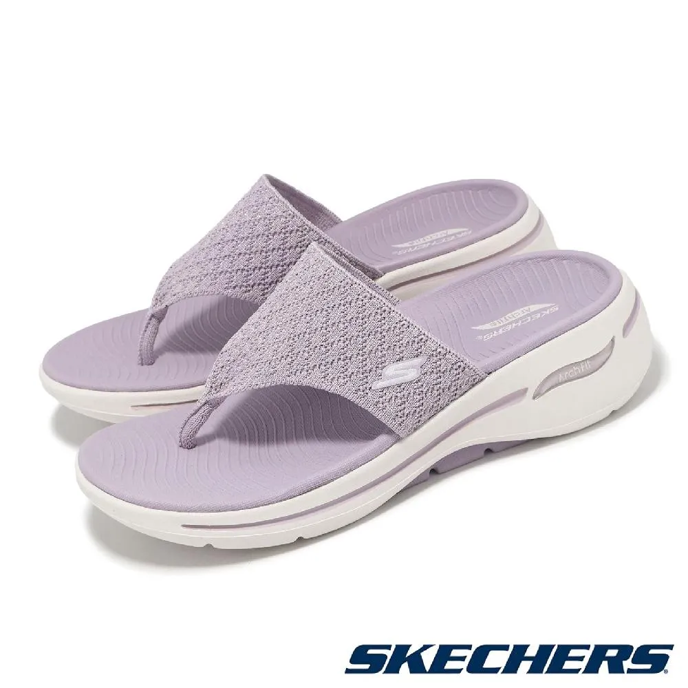 Skechers 拖鞋 Go Walk Arch Fit Sandal 黑 夾腳 男鞋 【ACS】 229057BKW 歷史價格詳細信息