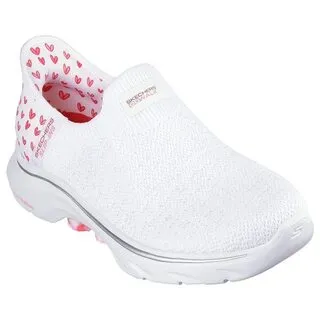 SKECHERS GO WALK 7 女健走鞋-黑-125231BKW 歷史價格詳細信息