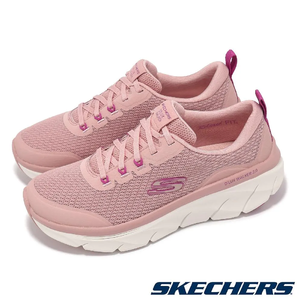 Skechers 涼鞋 D Lux Walker 女鞋 黑 白 魔鬼氈 厚底 增高 【ACS】 119226-BLK 歷史價格詳細信息