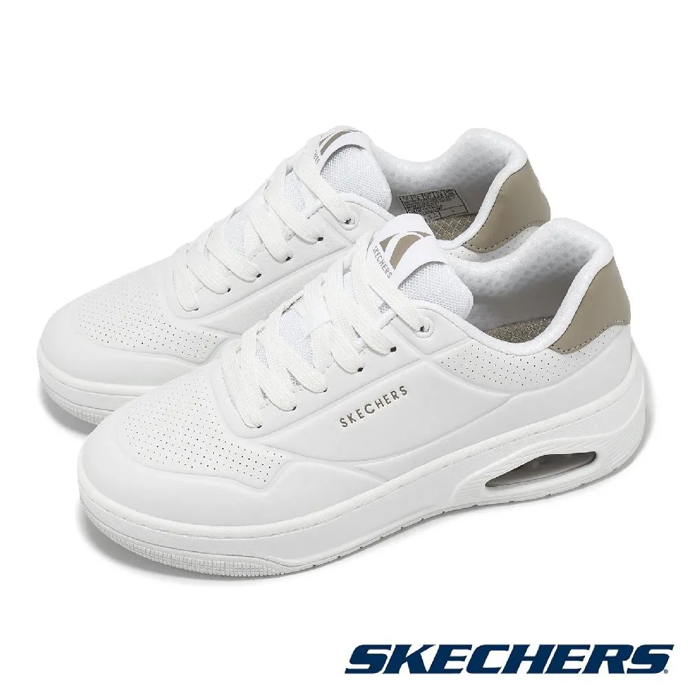 Skechers 斯凱奇 休閒鞋 Court Break-Double Vented Slip-Ins 男鞋 寬楦 米白 厚底 183177WWHT 歷史價格詳細信息