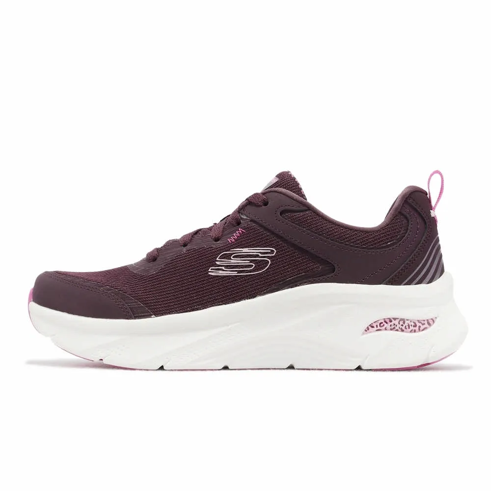 Skechers 休閒鞋 Arch Fit D Lux 女鞋 灰 紫 避震 回彈 運動鞋 149686CCPR 歷史價格詳細信息