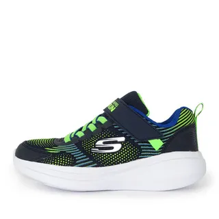 SKECHERS GO RUN FAST 藍色 魔鬼氈 中大童 NO.R5342 歷史價格詳細信息