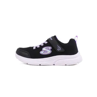 SKECHERS WAVY LITES 運動鞋 魔鬼氈 中大童 藍粉 R8814(303520LCCMT) 歷史價格詳細信息