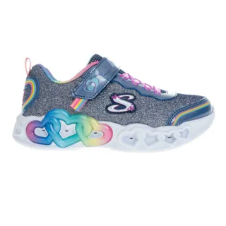 SKECHERS HEART LIGHTS 心型 燈鞋 炫彩燈鞋 中大童 桃紅 NO.R6877 歷史價格詳細信息