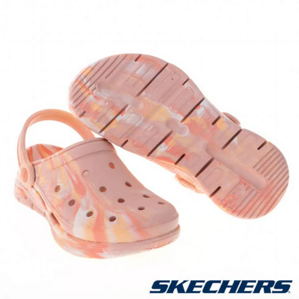 Skechers Arch Fit Foamies [111403PCH] 男女 休閒鞋 涼鞋 輕量 支撐 大理石紋 橘 歷史價格詳細信息