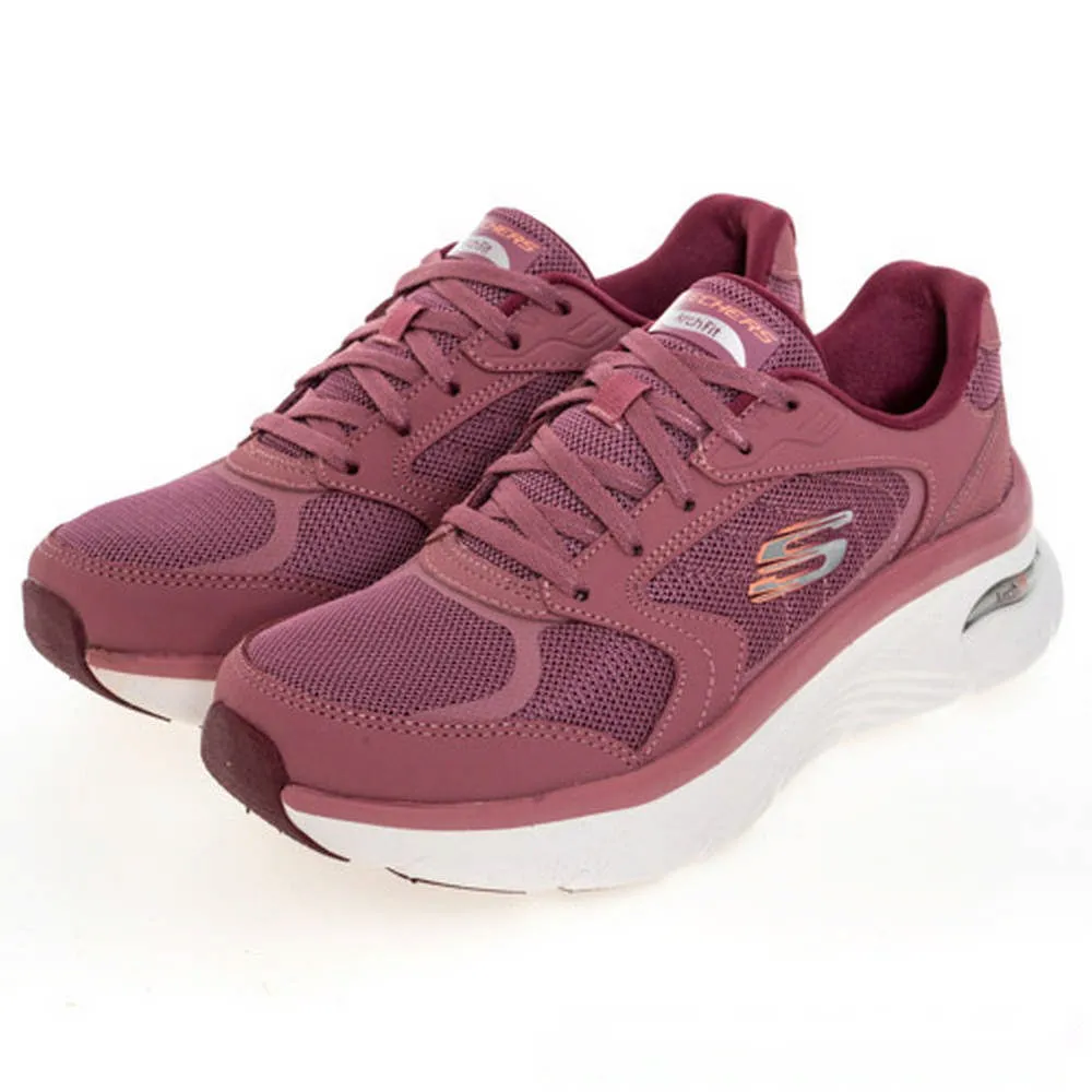 Skechers 休閒鞋 Arch Fit D Lux 女鞋 灰 紫 避震 回彈 運動鞋 149686CCPR 歷史價格詳細信息