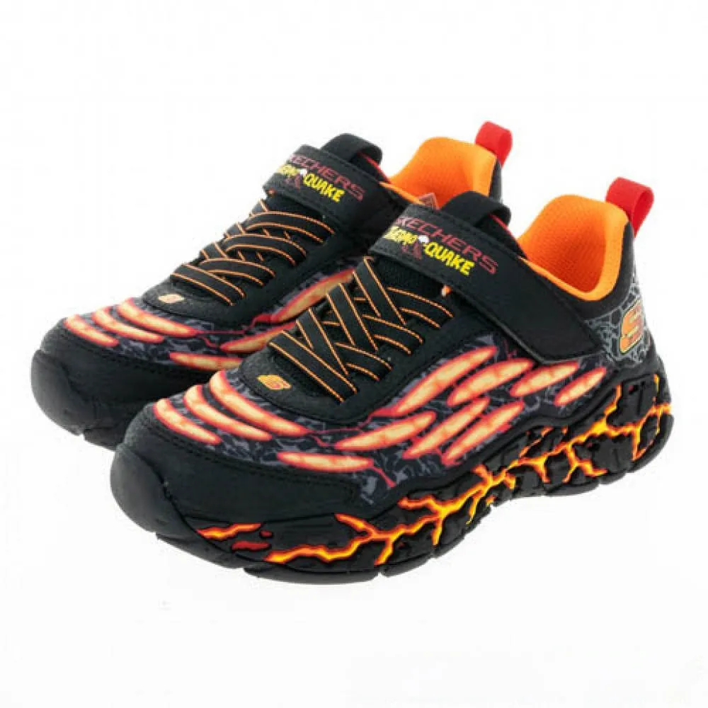【SKECHERS】中大童 THERMO-FLASH 休閒鞋-400103LBKRD 歷史價格詳細信息