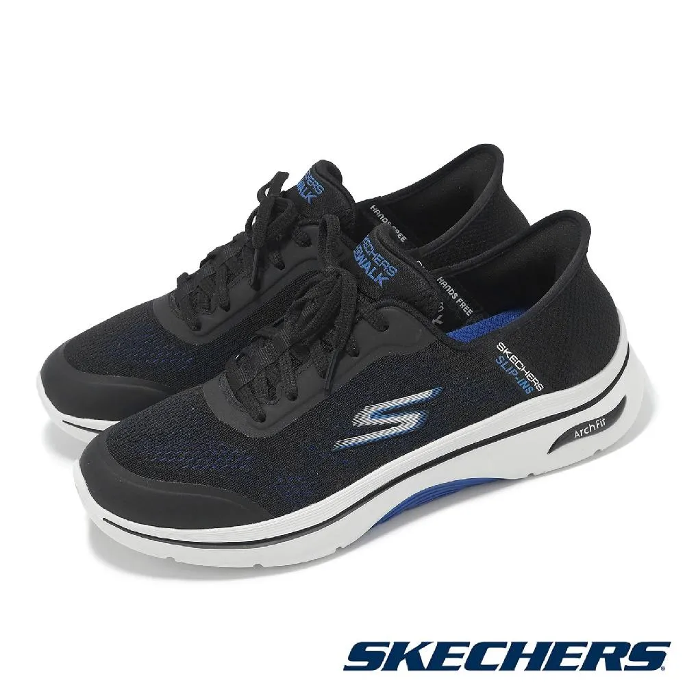 Skechers 休閒鞋 Go Walk Arch Fit 黑 足弓支撐 健走鞋 男鞋 【ACS】 216260BBK 歷史價格詳細信息