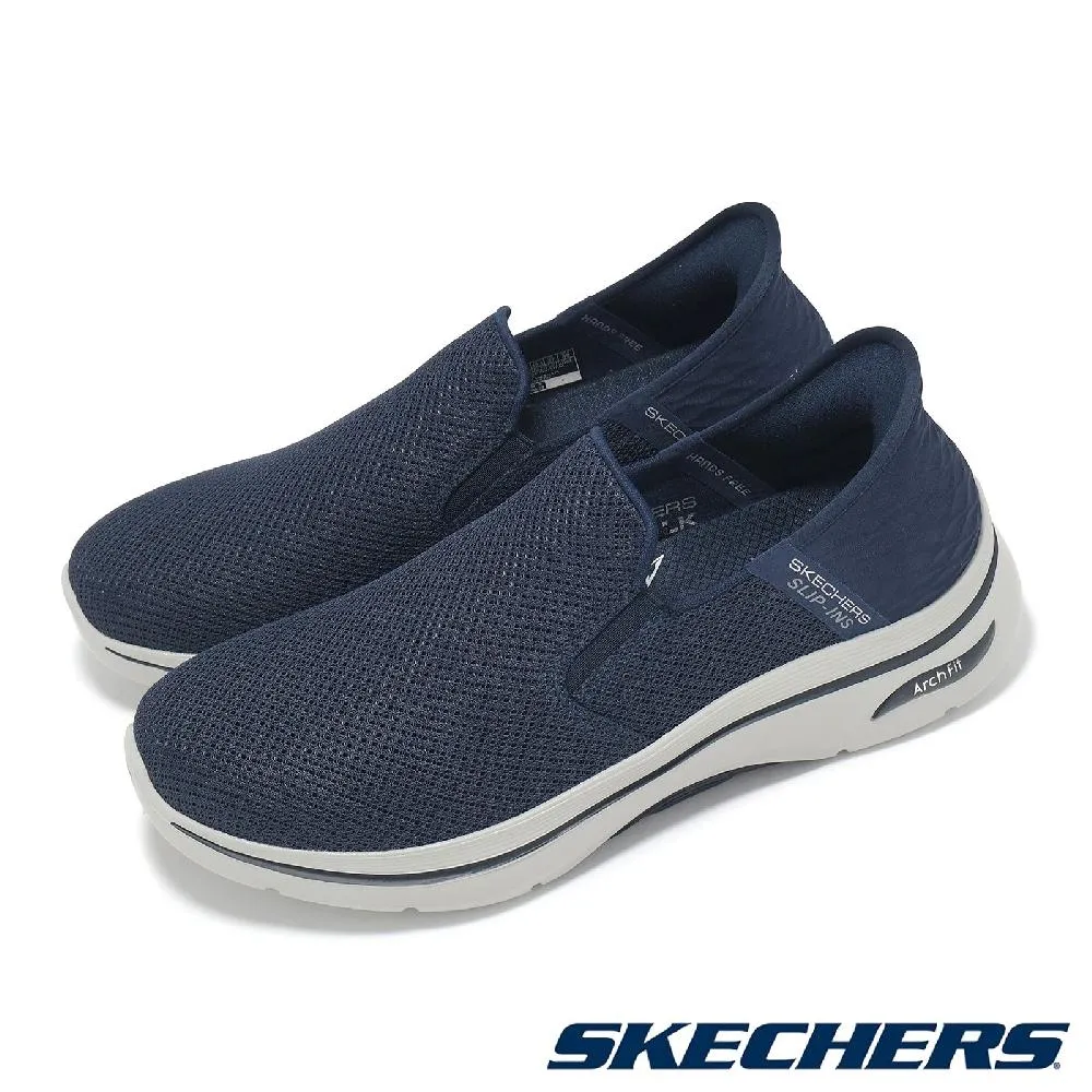 SKECHERS 女 健走鞋 GO WALK ARCH FIT 藍 -124860NVMT 歷史價格詳細信息