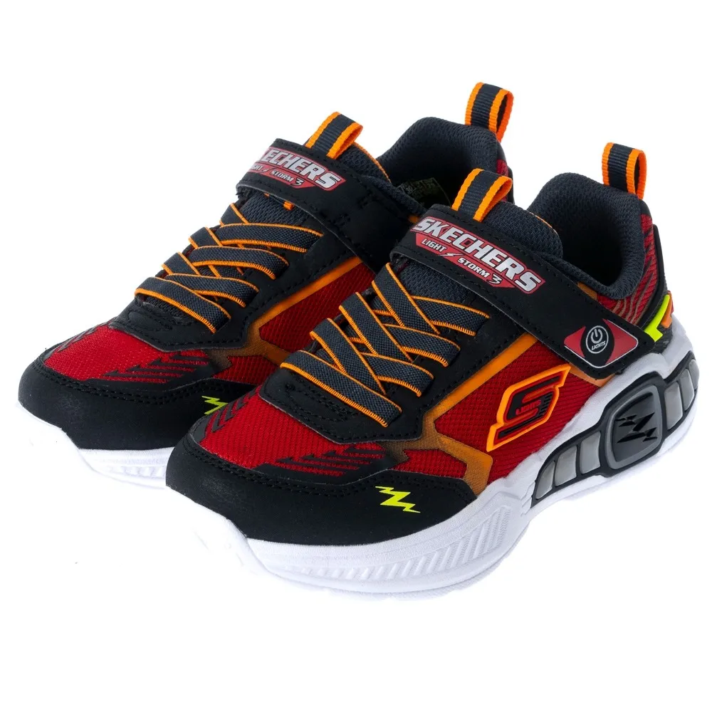 【SKECHERS】男童鞋系列 燈鞋 LIGHT STORM 2.0(400150LNVRD) 歷史價格詳細信息