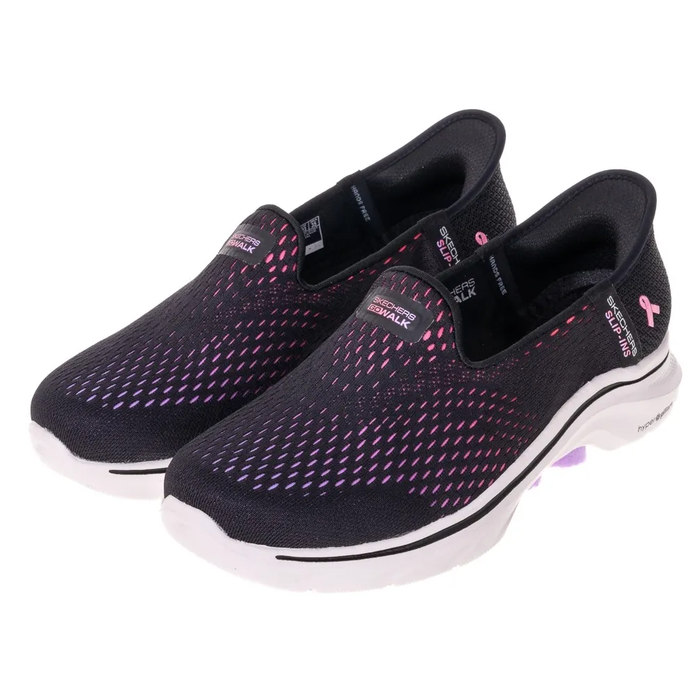 SKECHERS GO WALK 7 女健走鞋-黑-125231BKW 歷史價格詳細信息