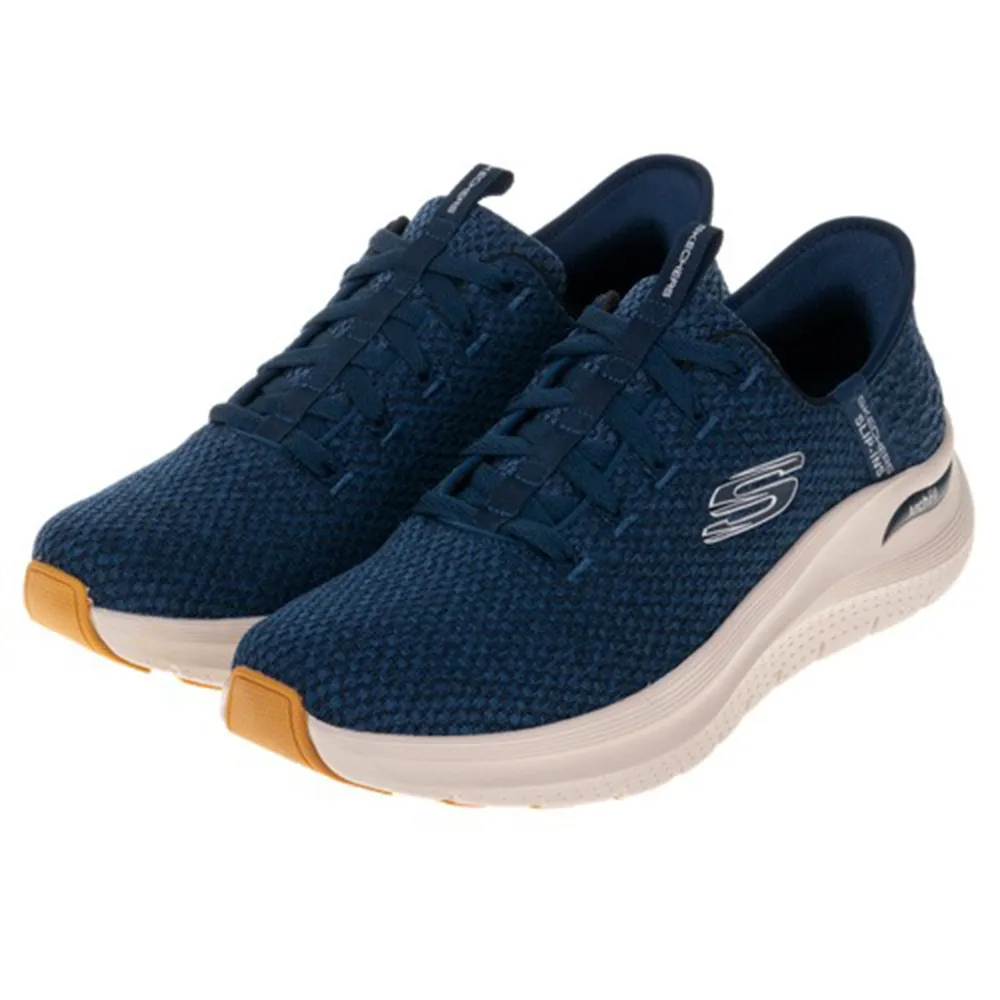 Skechers Arch Fit 2.0 [232462NVY] 男 健走鞋 運動鞋 休閒 舒適 緩震 支撐 深藍 歷史價格詳細信息