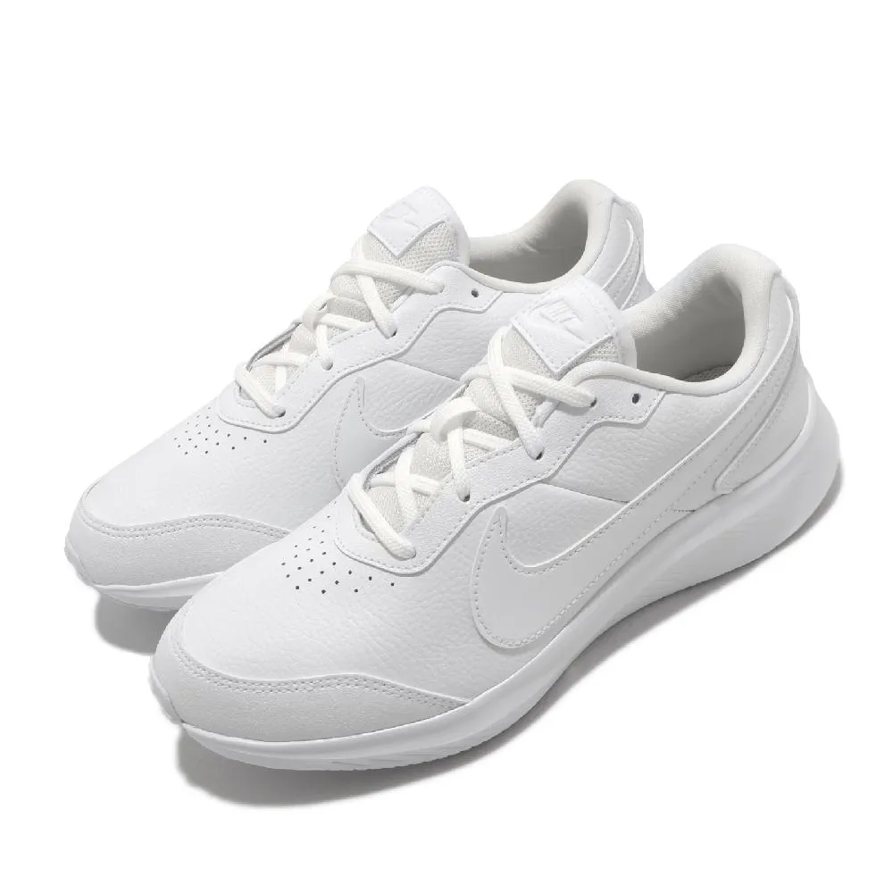 Nike Varsity Leather GS 白 深藍 小白鞋 女鞋 休閒鞋 大童鞋 零碼福利品 【ACS】 歷史價格詳細信息