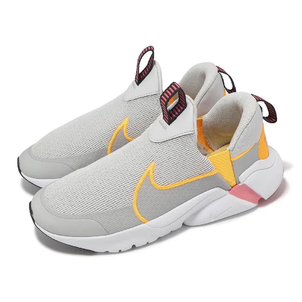 Nike 耐吉 慢跑鞋 Flex Plus 2 PS 中童鞋 黑 白 無鞋帶 鬆緊帶 透氣 小朋友 休閒 DV9000-003 歷史價格詳細信息