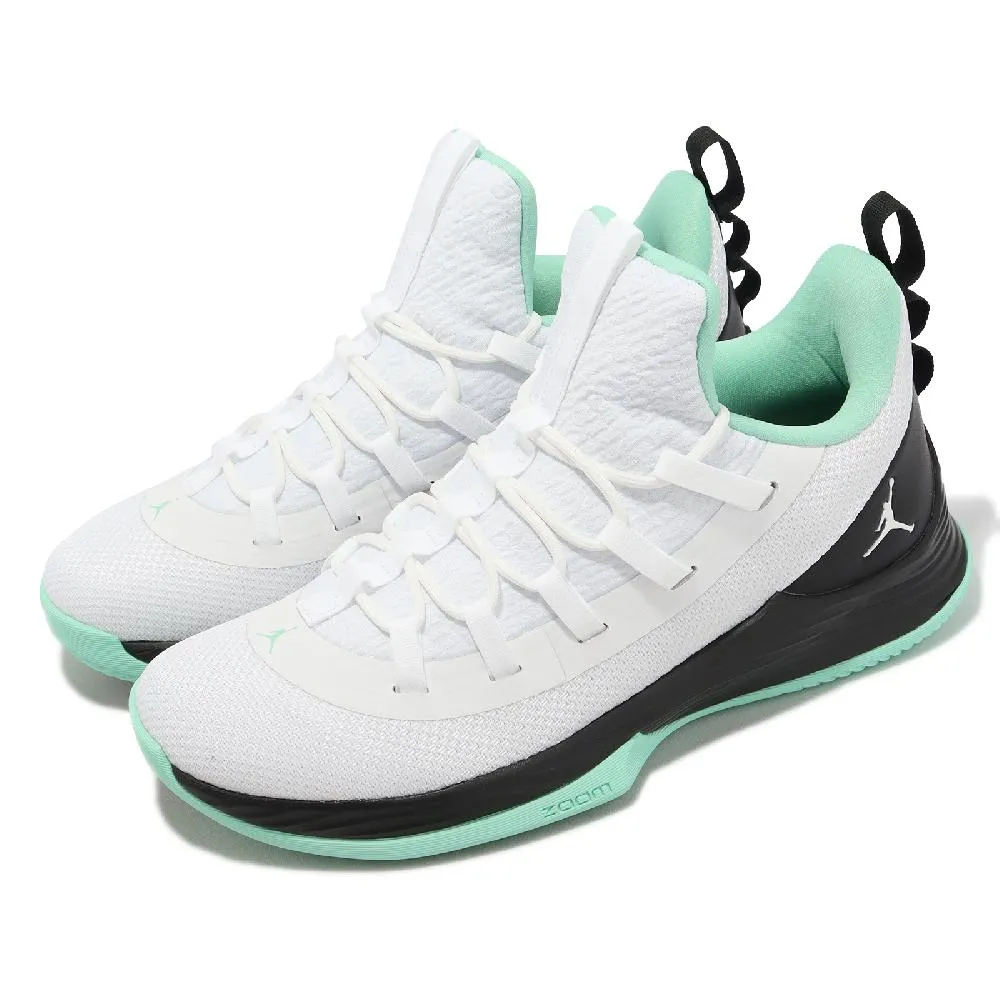 Nike 耐吉 籃球鞋 Jordan Ultra Fly 2 Low 男鞋 白 黑 氣墊 耐磨 緩震 運動鞋  AH8110-114 歷史價格詳細信息