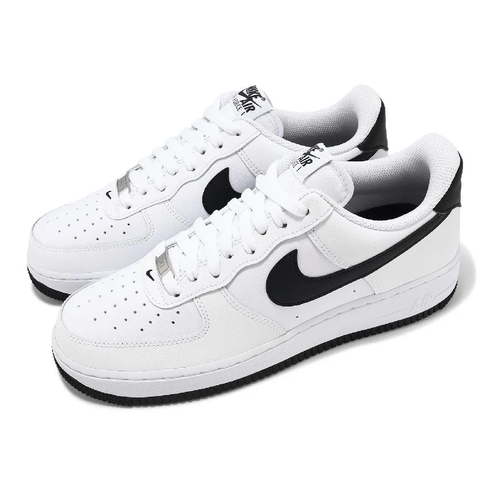 Nike 耐吉 Air Force 1 07 男鞋 白 藍 紅 AF1 休閒鞋 鴛鴦 內外不同色 草寫 FV8105-161 歷史價格詳細信息