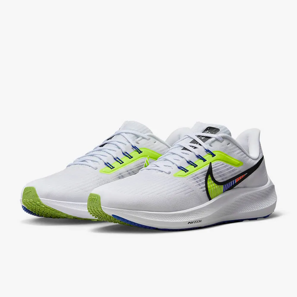 Nike Air Zoom Pegasus 39 PRM 白 螢光黃 紫 男鞋 慢跑鞋 零碼福利品 【ACS】 歷史價格詳細信息