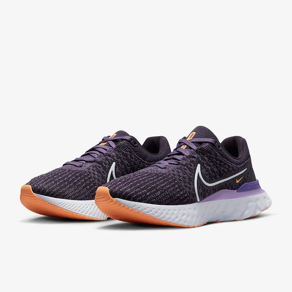 Nike React Infinity Run FK 3 女 淺紫 路跑 運動 休閒 慢跑鞋 DZ3016-100 歷史價格詳細信息