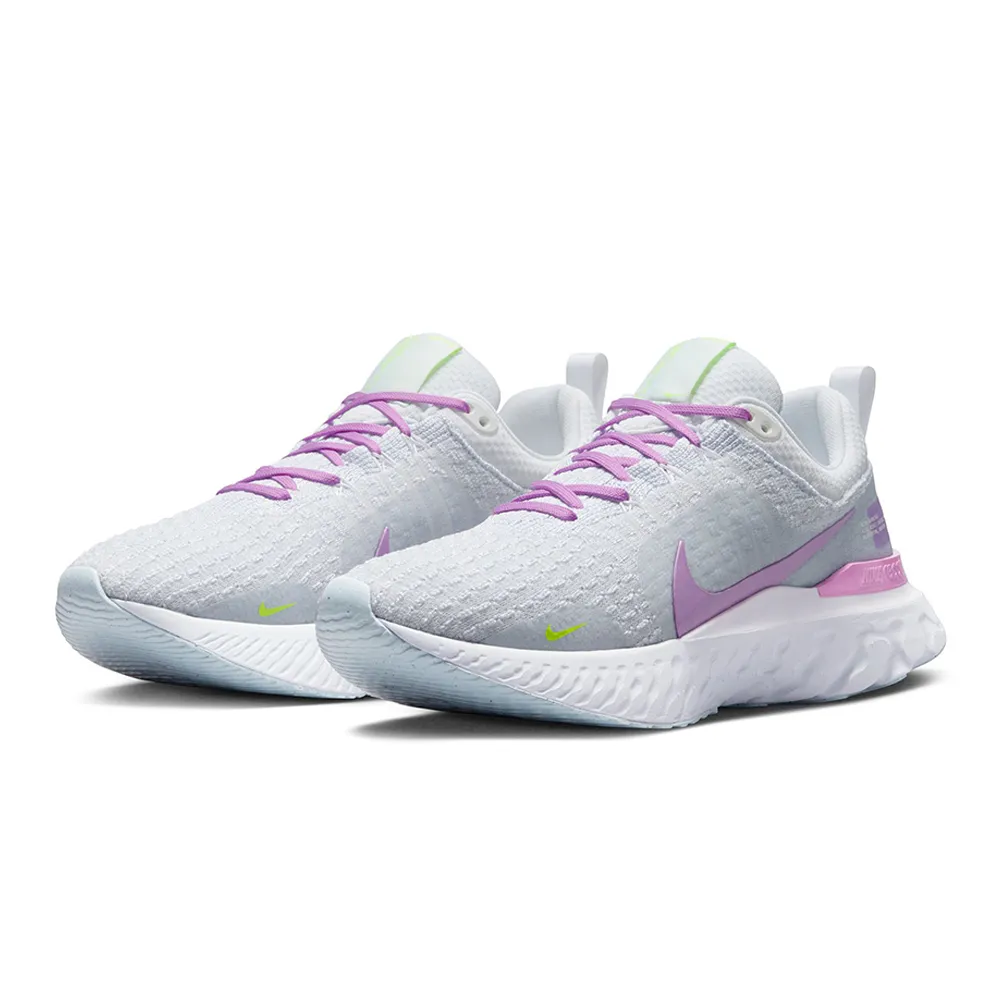 【NIKE】W NIKE REACT INFINITY RUN FK 3 跑步鞋 女鞋 白紫-DZ3016100 歷史價格詳細信息