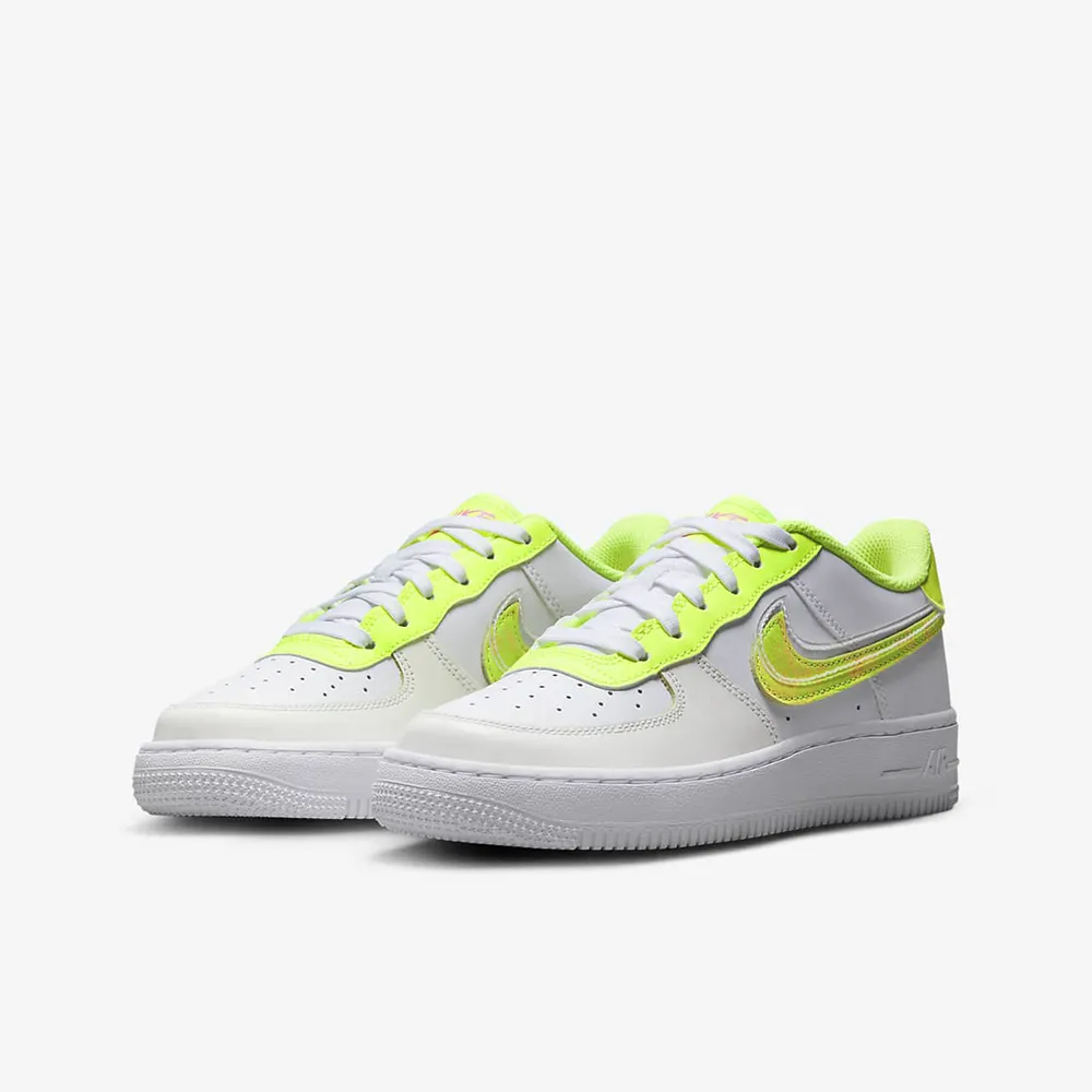 【NIKE】AIR FORCE 1 LV8 GS 童鞋 大童 女鞋 休閒鞋 白咖-FV3702121 歷史價格詳細信息