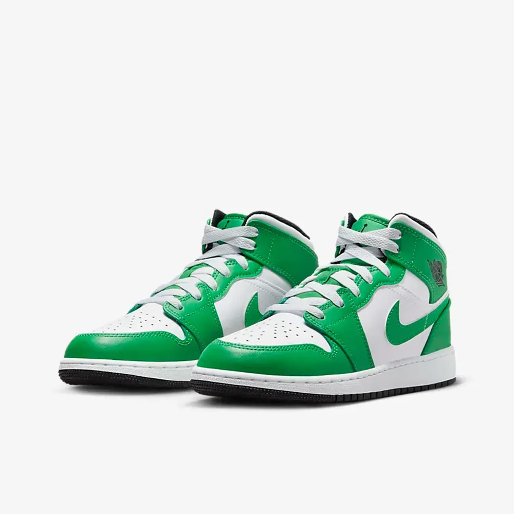 【NIKE】AIR JORDAN 1 MID GS 童鞋 大童 女鞋 籃球鞋 白色-554725136 歷史價格詳細信息