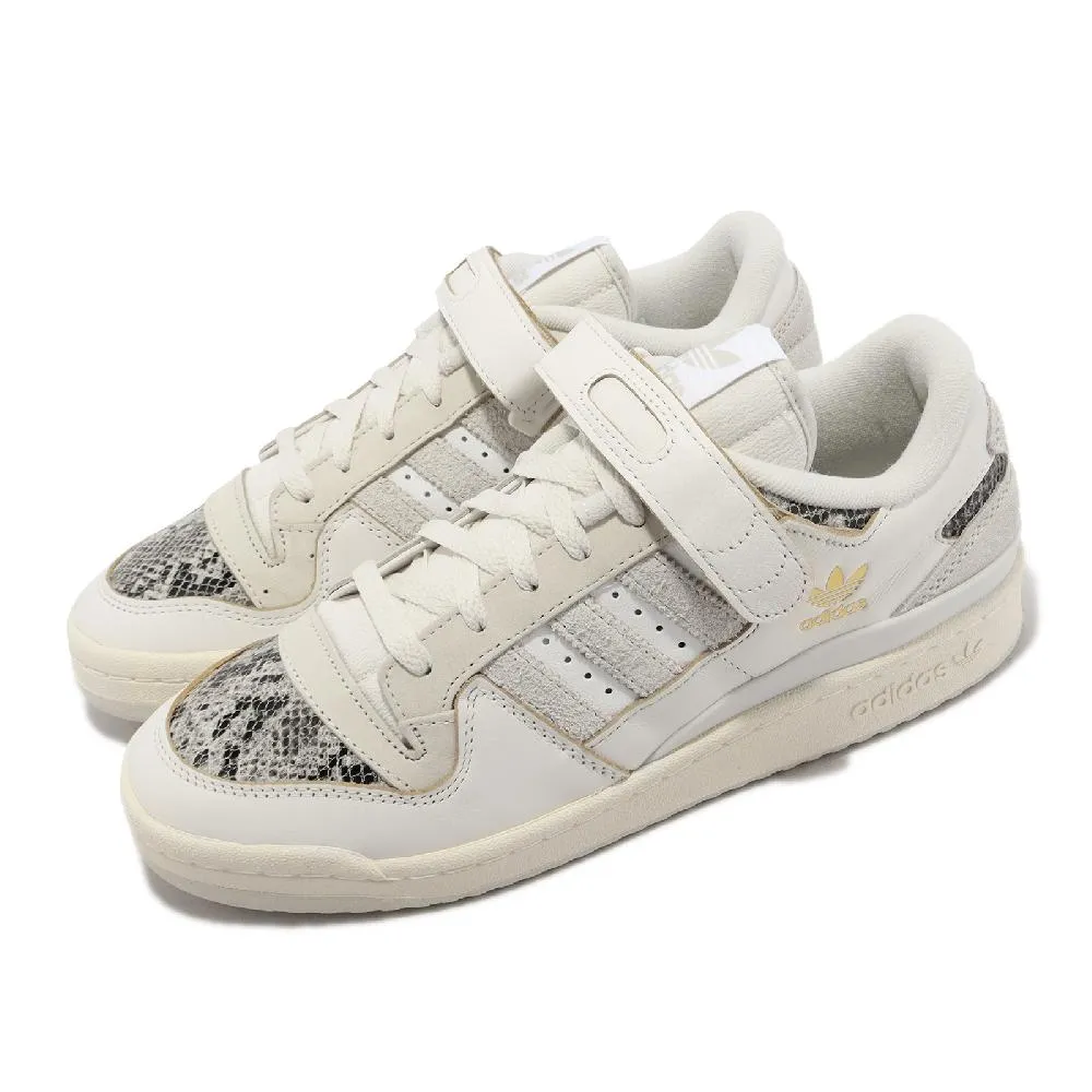 adidas 休閒鞋 Forum 84 Low 男鞋 女鞋 奶油白 藍 皮革 基本款 魔鬼氈 GW4333 歷史價格詳細信息