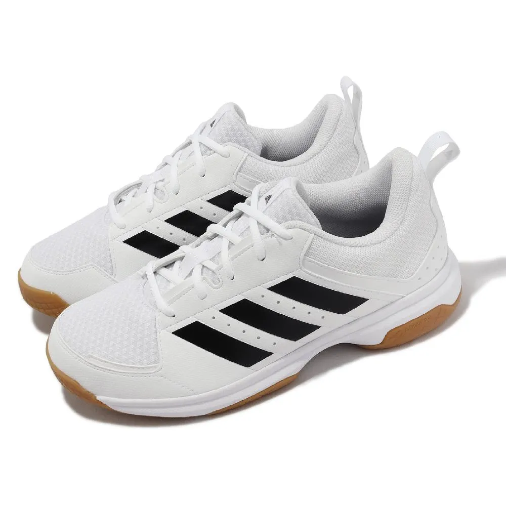 adidas 排羽球鞋 Ligra 7 M 男鞋 女鞋 黑 膠底 支撐 皮革 訓練 運動鞋  FZ4658 歷史價格詳細信息